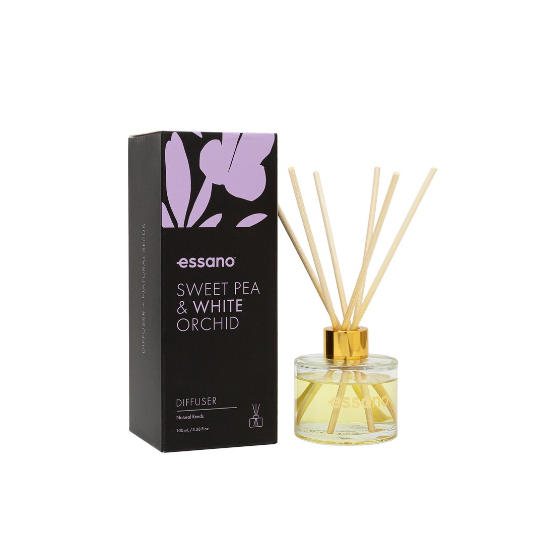 Sweet Pea & White Orchid Diffuser