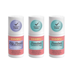 Essano - Build Your Own 3-pack Natural Deodorant Bundle